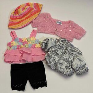 Lot of 5 Assorted Build-A-Bear Clothes/Accessories Y2K